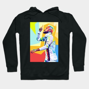 Neymar Jr Wpap Pop Art Hoodie